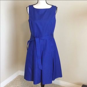 St. John blue dress - size 8